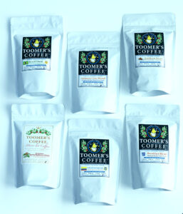 toomers coffee roasters wholesale 8 ounce retail bags